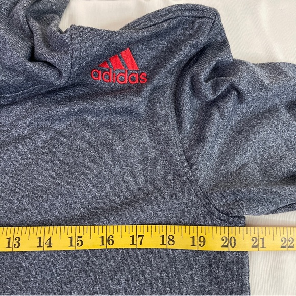 Adidas Men’s Gray Sweater/Hoodie Size Medium Sporty Trendy, Athletic Style - Picture 11 of 14
